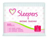 Sleepers (слиперс) ватные палочки №300 (КОТТОН КЛАБ ООО)