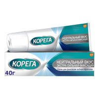 Корега крем д/фикс. зубных протезов 40мл нейтральн. вкус (ГЛАКСО)