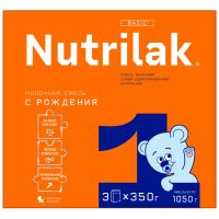 Nutrilak  (Нутрилак) молочная смесь 1 1050г 0-6 мес (ИНФАПРИМ АО)