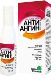Анти-ангин формула 25мл спрей д/пр.местн. №1 фл.-доз. (БАУШ ХЕЛС)
