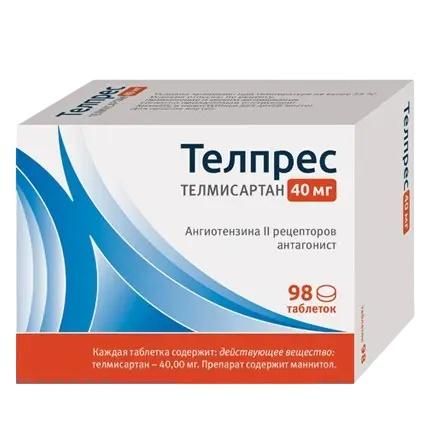 Телпрес 40мг таб. №98 (Laboratorios liconsa s.a.)