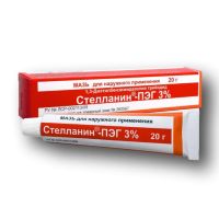 Стелланин-пэг 3% 20г мазь д/пр.наружн. №1 туба (ФАРМПРЕПАРАТ ООО)