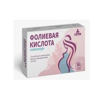 Фолиевая кислота таб. №60 бад (МИОФАРМ ООО)