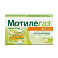 Мотилегаз форте 120мг капс. №40 (ДЖЕЙТНЛ)