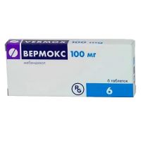 Вермокс 100мг таб. №6 (ГЕДЕОН РИХТЕР)