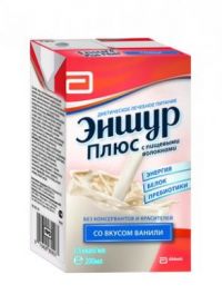 Эншур плюс 200мл смесь жидк.д/энт.пит. №1 уп.  ваниль (ЭББОТТ)