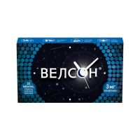 Велсон 3мг таб.п/об.пл. №30 (ПЕТРОВАКС)