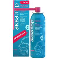 Аквалор горло с алоэ вера и ромашкой 150мл спрей №1 бал.аэр. (АКВАЛОР ООО)