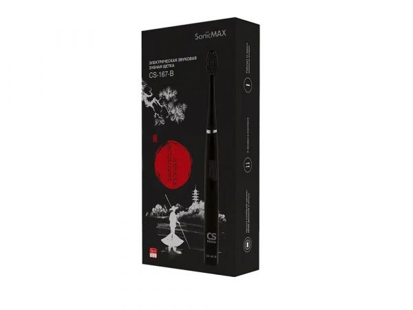CS Medica (Сиэс медика) зубная щетка sonic max cs-167- b электрическая звук. (Ningbo seago electric co. ltd.)