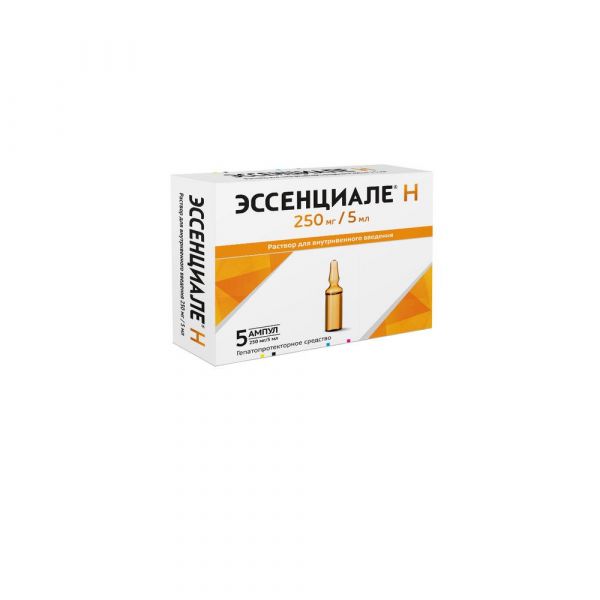 Эссенциале н 250мг 5мл р-р д/ин.в/в. №5 амп. (Famar health care services madrid sau_3)