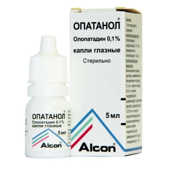 Опатанол 0.1% 5мл капли глазн. №1 фл.-кап. (Novartis manufacturing nv)