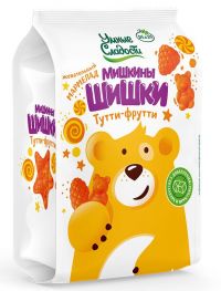 Умные сладости мармелад мишкины шишки 150г тутти-фрутти (КОРПОРАЦИЯ ДИ ЭНД ДИ)