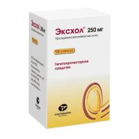 Эксхол 250мг капс. №100 (КАНОНФАРМА)
