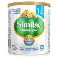Similac (симилак) молочная смесь комфорт 1 375г 0-6 мес. (ABBOTT LABORATORIES B.V.)