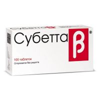 Субетта таб.д/рассас. №100 (МАТЕРИА МЕДИКА)