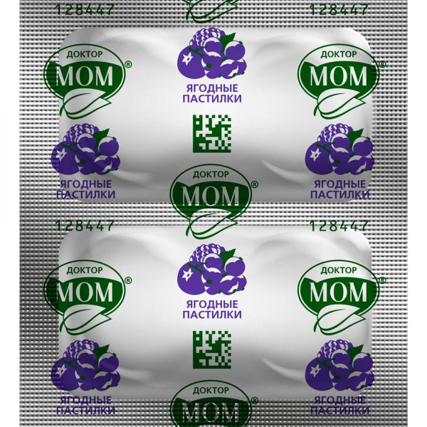 Доктор мом пастилки №20 ягоды (Unique pharmaceutical laboratories_1)