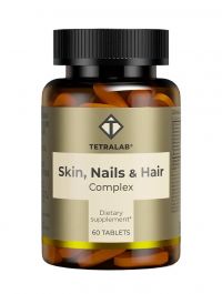 Тетралаб комплекс кожа, волосы, ногти улучшенная формула таб. №60 (КВАДРАТ-С)