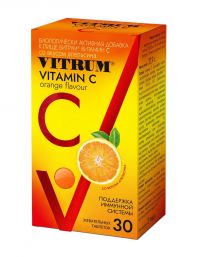 Витрум витамин с таб.жев. №30 апельсин (WALMARK CO.)