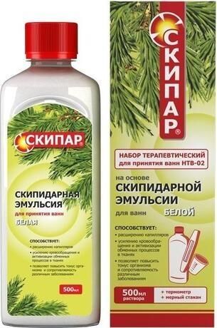 Скипар скипидарная эмульсия 500мл белая (Биофармрус ооо)