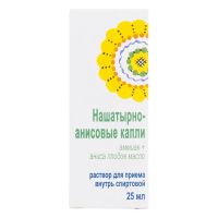 Нашатырно-анисовые капли 25мл капли д/пр.внутр. №1 фл. (КИРОВСКАЯ ФФ)