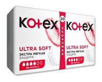 Kotex (Котекс) прокладки ультра №20 софт нормал дуо 9425926 (КИМБЕРЛИ КЛАРК)