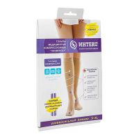 Колготки интекс универсал i кл. р-р универс. черный (ИНТЕРТЕКСТИЛЬ ООО)