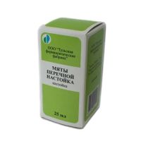 Мяты перечной 25мл настойка №1 фл. (ТУЛЬСКАЯ ФФ)