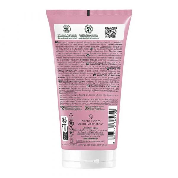 Klorane (Клоран) бальзам с органич. экстр. пиона 150мл (Pierre fabre dermo-cosmetique)