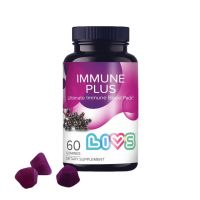 Ливс комплекс иммун плюс с витамином с д и цинком №60 фрукты ягоды (МАЙА ФУД ИНДАСТРИЗ)