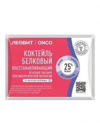 Леовит онко коктейль белковый восстанавливающий 20г клубника (ЛЕОВИТ НУТРИО)