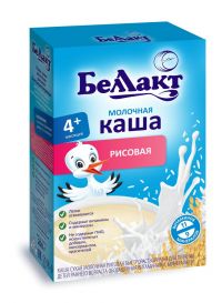 Беллакт каша молочная 250г рис тыква (БЕЛЛАКТ ОАО)