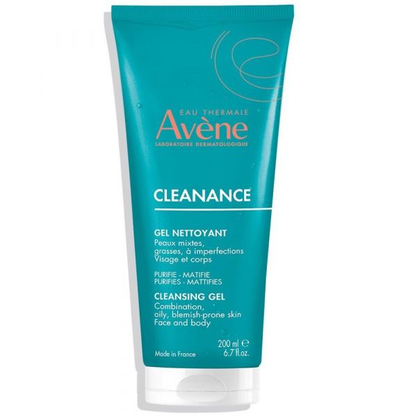 Avene (Авен) клинанс гель очищающий 200мл 5529 (Pierre fabre dermo-cosmetique)