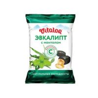 Vitalor (Виталор) леденцы 60г эвкалипт ментол витамин с (ТЕКМАР)