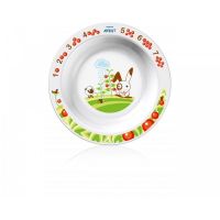 Avent (Авент) тарелка глубокая большая с 12 мес. 65626 гол-роз (ФИЛИПС)