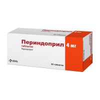 Периндоприл 4мг таб. №30 (ТАД ФАРМА)