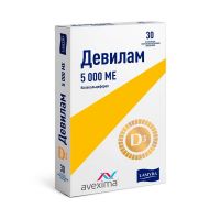Девилам 5000ме таб.п/об.пл. №30 (ЛАМИРА ЛЛП)