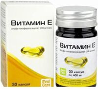 Витамин е 400мг капс. №30 бад (РЕАЛКАПС)