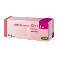 Амлодипин 5мг таб. №30 (КРКА)