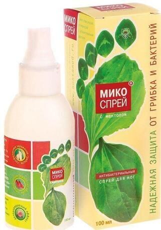 Микоспрей спрей косметический гигиенический 100мл антибакт. (Реалкосметикс ао)