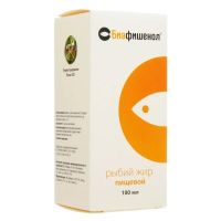 Рыбий жир 100мл бад (БИОФАРМ ООО)