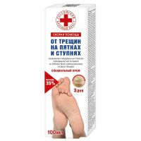 Скорая помощь крем для пяток от трещин 100мл (ФОРА ФАРМ)