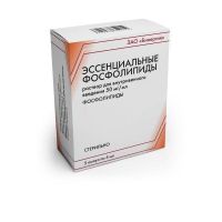 Эссенциальные фосфолипиды 50мг/мл 5мл р-р д/ин.в/в. №5 (БИНЕРГИЯ)