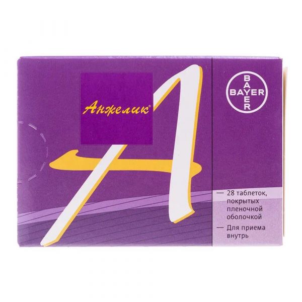 Анжелик таб.п/об.пл. №28 (Bayer weimar gmbh und co. kg/bayer pharma ag)