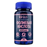 Gls фолиевая кислота капс. №60 бад (ДЖИ ЭЛ ЭС ФАРМАСЬЮТИКАЛС)