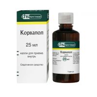 Корвалол 25мл капли д/пр.внутр. №1 фл.-кап. (ФАРМСТАНДАРТ)