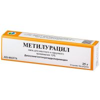 Метилурацил 10% 25г мазь №1 уп. (ТУЛЬСКАЯ ФФ)