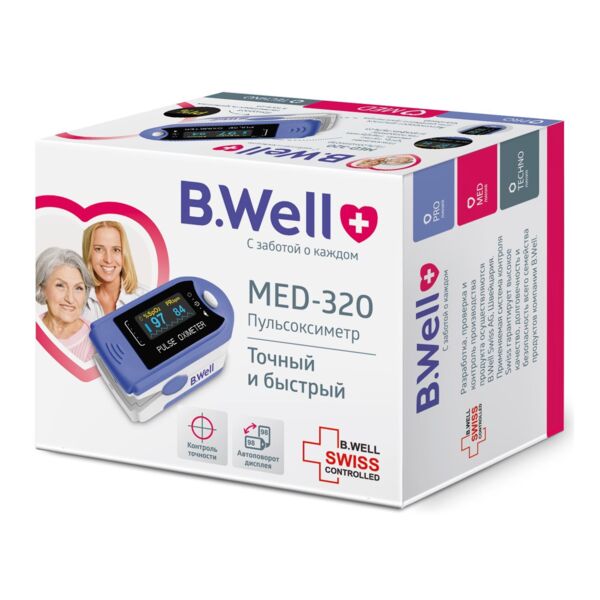 Пульсоксиметр med-320 (B.well limited)