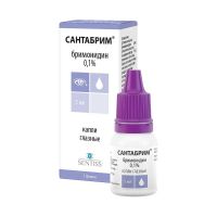 Сантабрим 0,1% 5мл капли глазн. (СЕНТИСС ФАРМА)