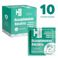 Аскорбиновая кислота 2,5г пор. №10 пак.  бад (АСКОПРОМ)