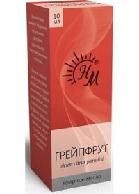 Масло грейпфрута эфирное 10мл (НАТУРАЛЬНЫЕ МАСЛА ООО)